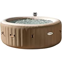 Los mejores  - Intex 28404 Hinchable Burbujas sin cobertor Full SPA- Beige-Caqui- 4 Personas